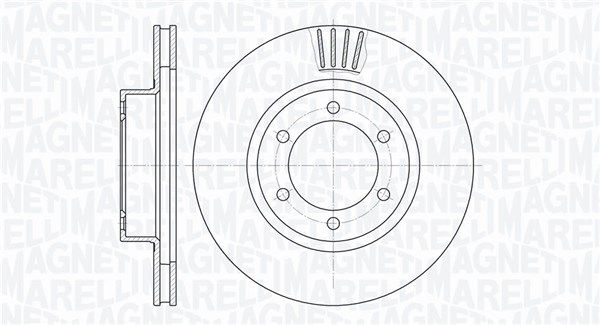 MAGNETI MARELLI Jarrulevy 361302040510